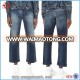 Hot Selling Men Denim Casual Fashion Faded Wash And Whiskering Jeans 3/4 Jeans Shorts For Men Flared Jeans Pants