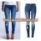 American Style Women Pencil pants elasticity Skinny Jeans